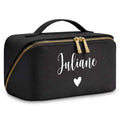 Personalisierte eckige Kosmetiktasche mit Name für Kosmetik & MakeUp