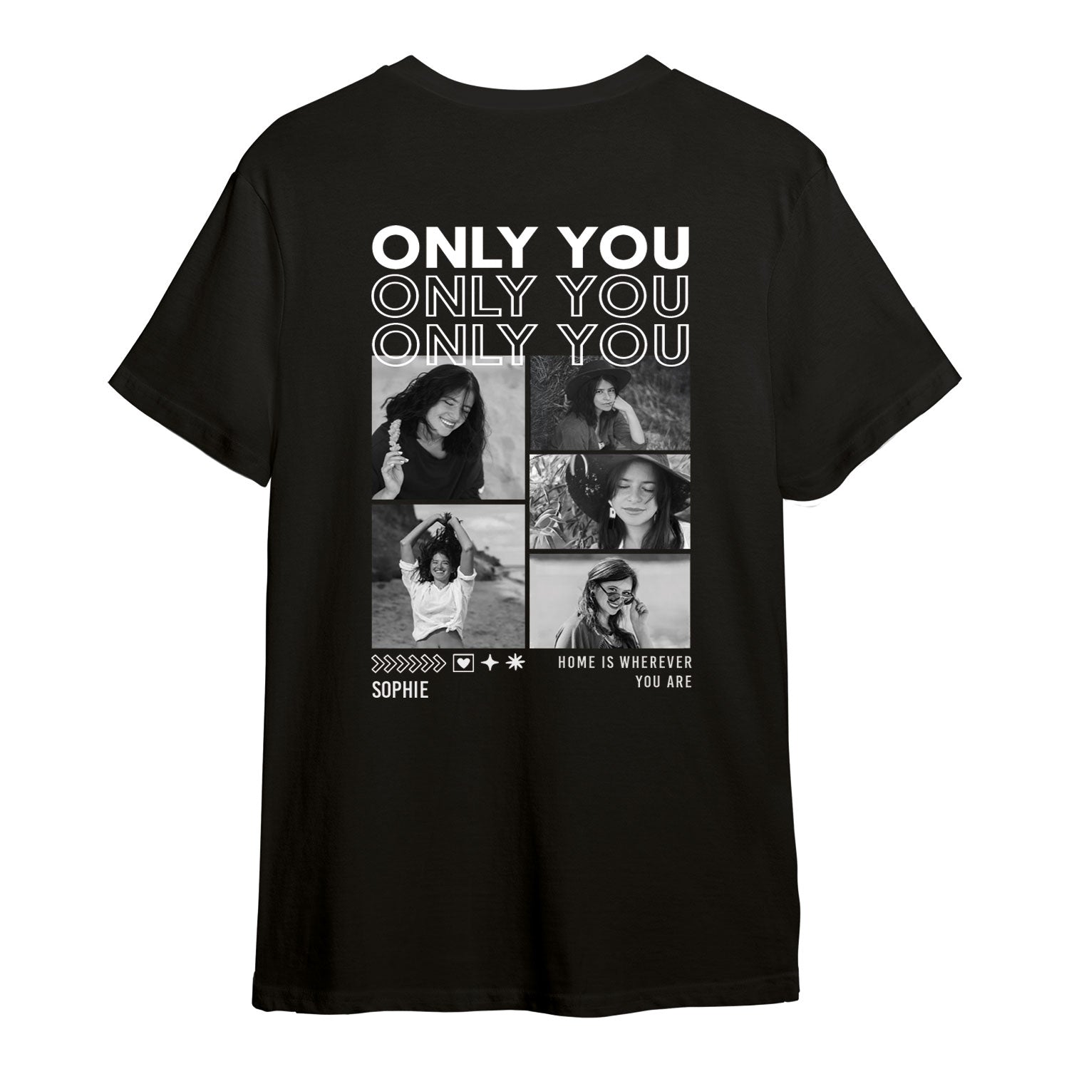 Personalisiertes Oversized T-Shirt - Only You