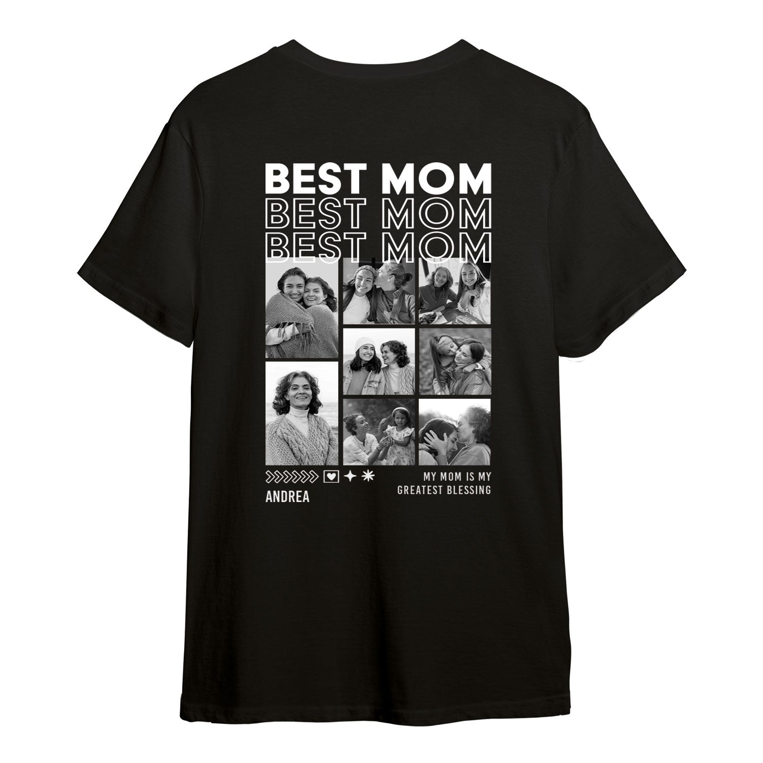 Personalisiertes Oversized T-Shirt - Mom