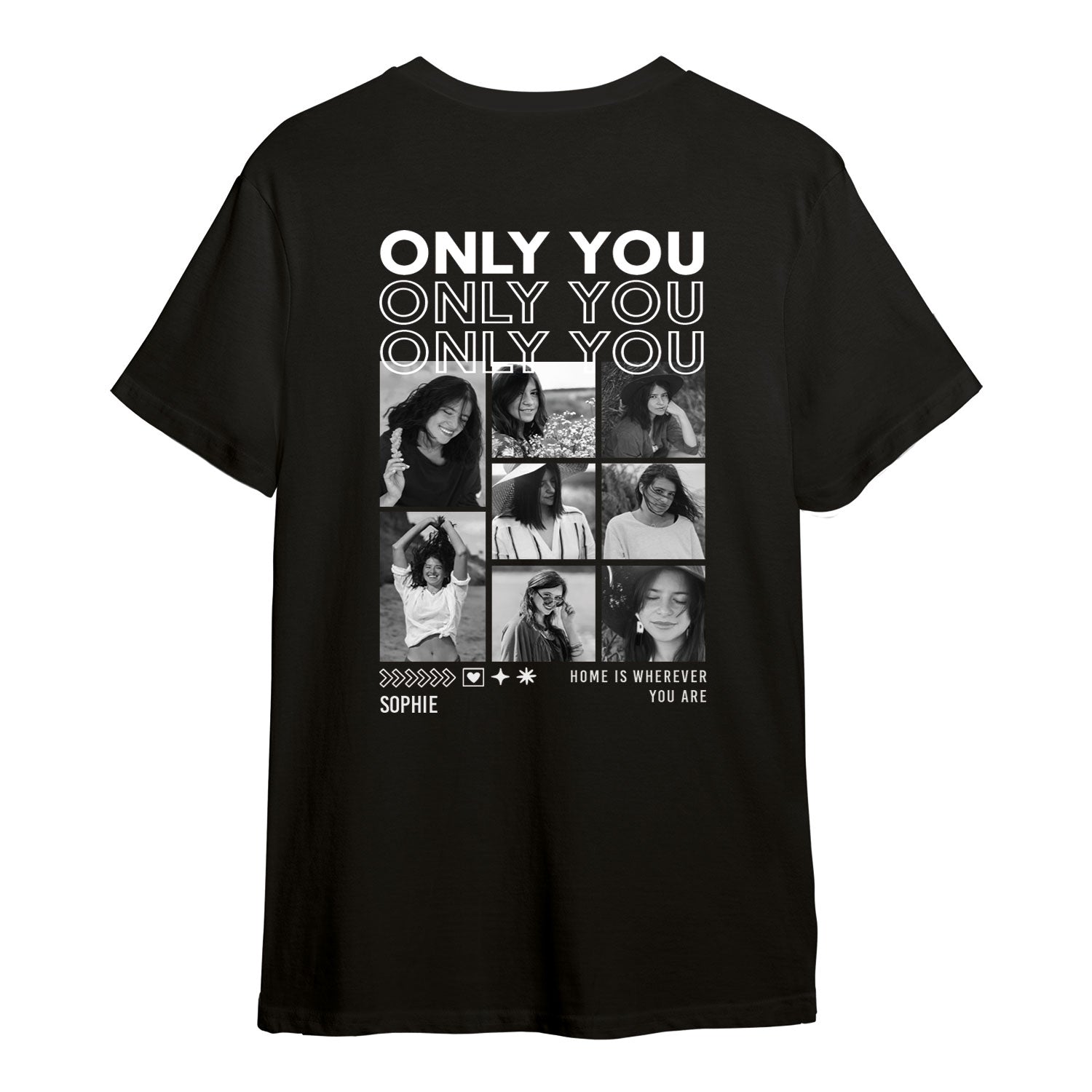 Personalisiertes Oversized T-Shirt - Only You