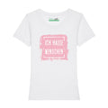 Bedrucktes T-Shirt für Damen - Ich hasse Menschen
