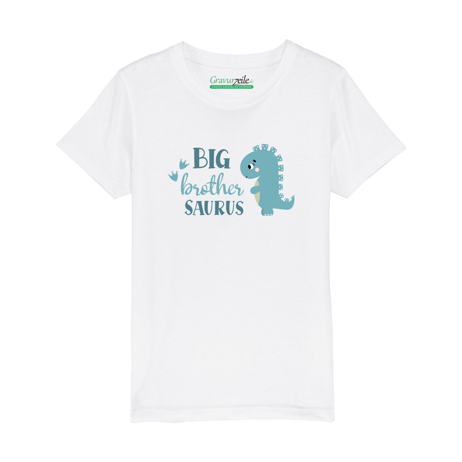 Bedrucktes T-Shirt für Kinder - Big Brother Saurus
