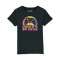 Bedrucktes T-Shirt für Kinder - Leveled up Big Sister