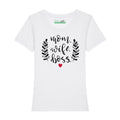 Bedrucktes T-Shirt für Damen - Mom. Wife. Boss.
