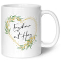 Bedruckte Tasse mit Spruch - Erzieherin mit Herz