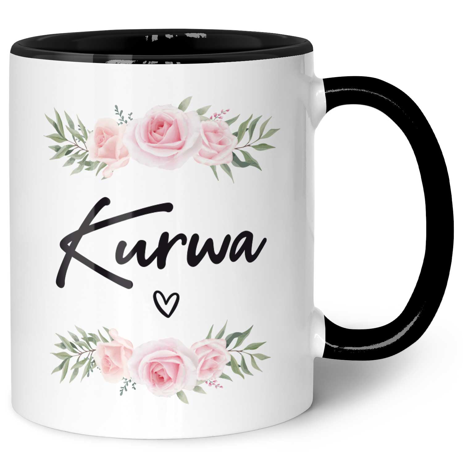 Bedruckte Tasse Kurwa