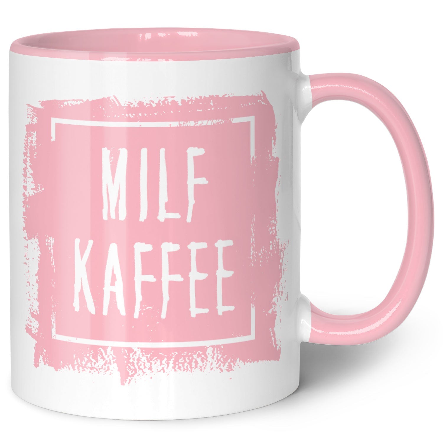 Bedruckte Tasse mit Spruch - "Milfkaffee"