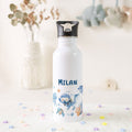 Bedruckte Trinkflasche aus Edelstahl - Taucher