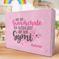 Personalisierte Geschenkbox - Bye Bye Grundschule - Einschulung
