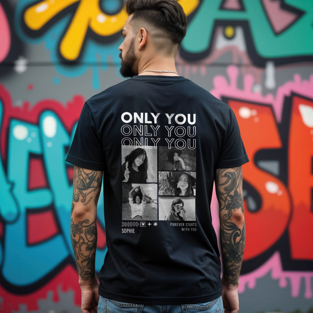 Personalisiertes Oversized T-Shirt - Only You