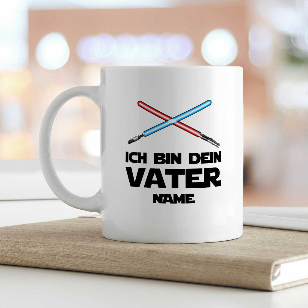 Bedruckte Tasse mit Spruch - Ich bin dein Vater