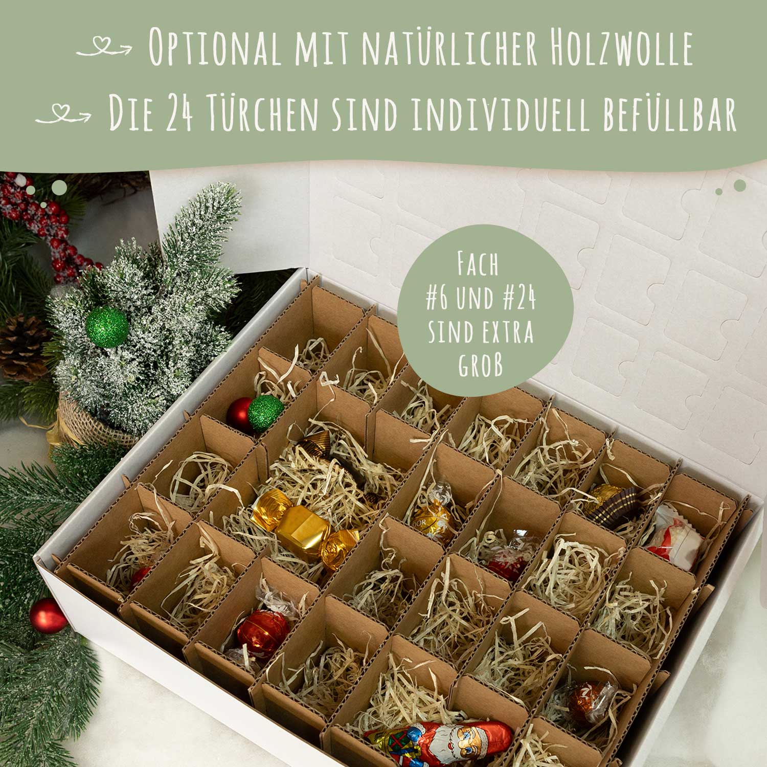 Personalisierter DIY Adventskalender mit Dinos Design zum selbst Befüllen
