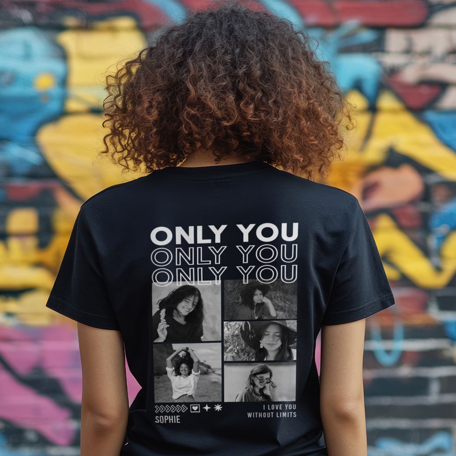 Personalisiertes Oversized T-Shirt - Only You