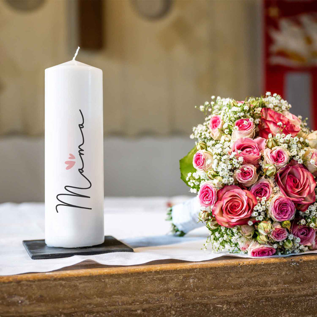 Große Kerze "Mama" zum Muttertag