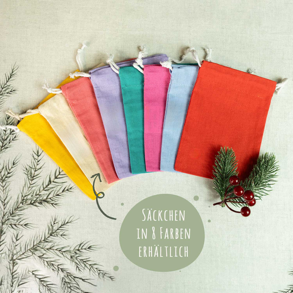 Personalisierter Adventskalender aus Holz mit Druckmotiv & Namen - Safari Weihnachten