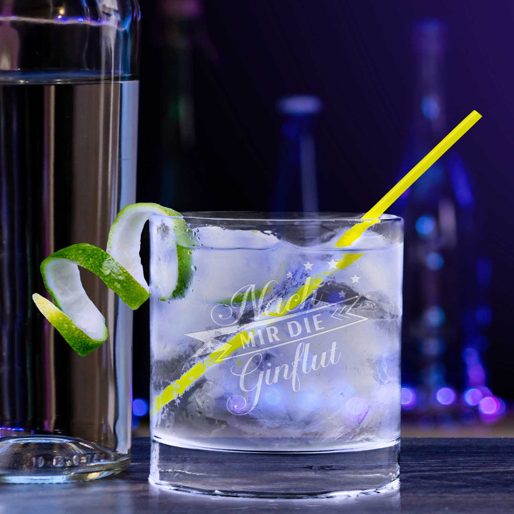2er Set Montana GIN-Gläser "Nach mir die GINflut" & "Der Abend kann beGINnen"