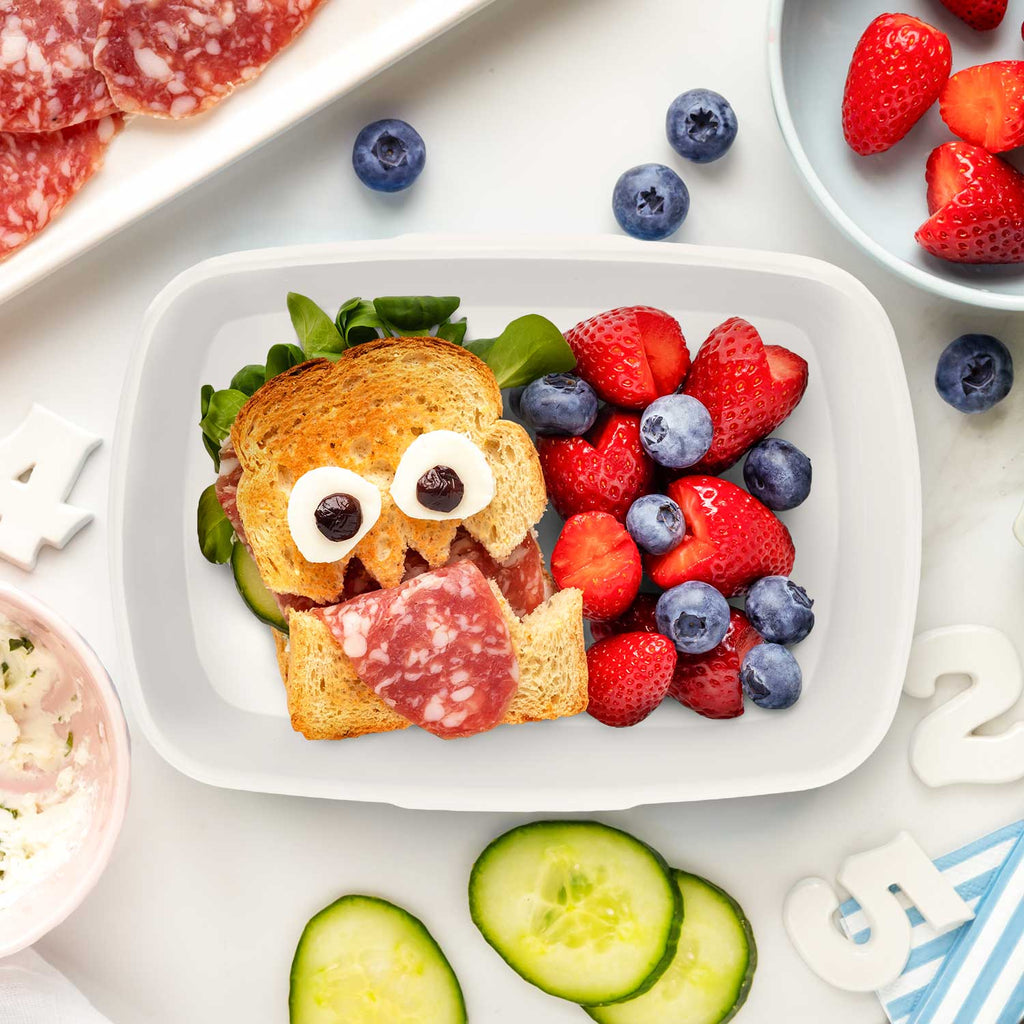 Bedruckte Lunchbox für Kinder - Drachen