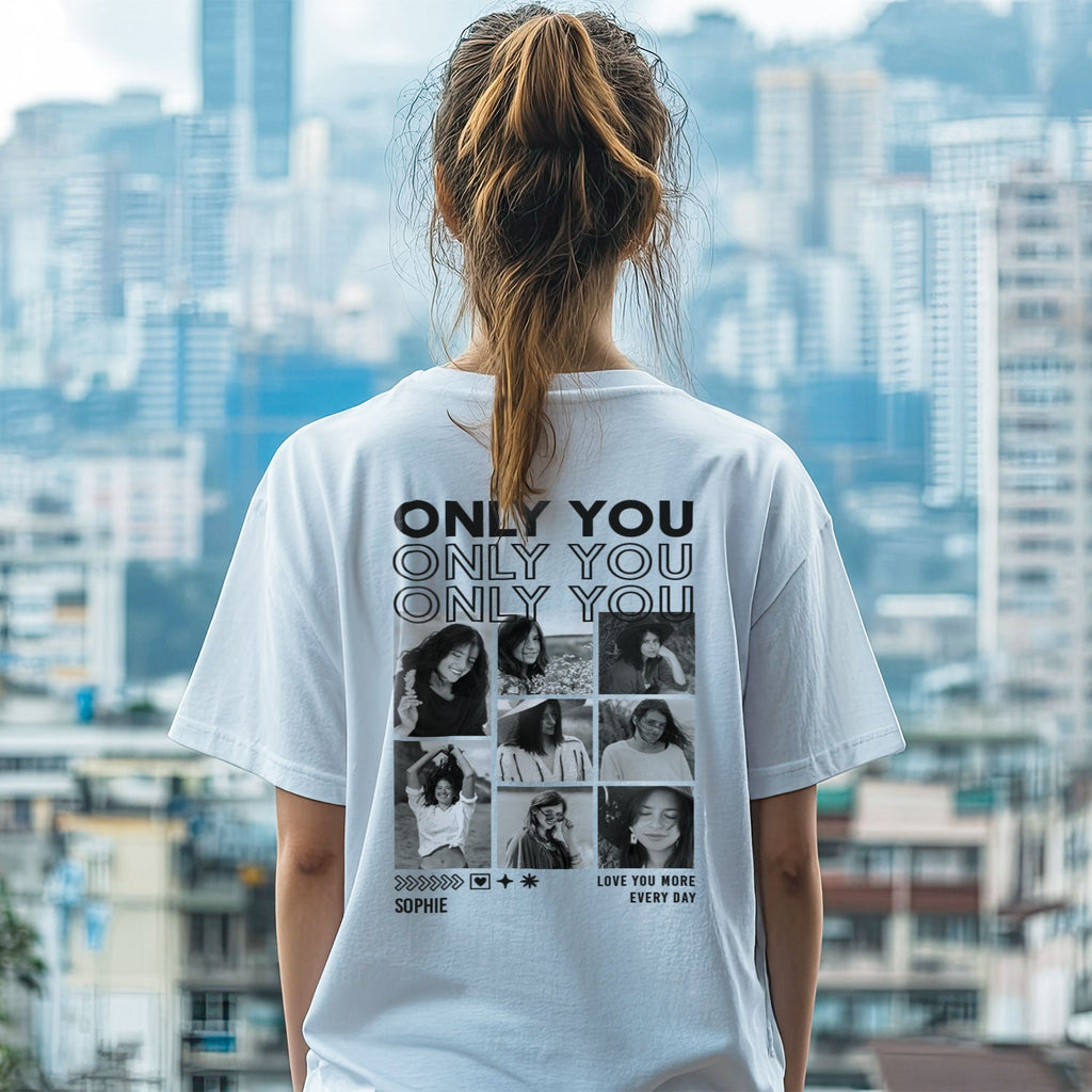 Personalisiertes Oversized T-Shirt - Only You
