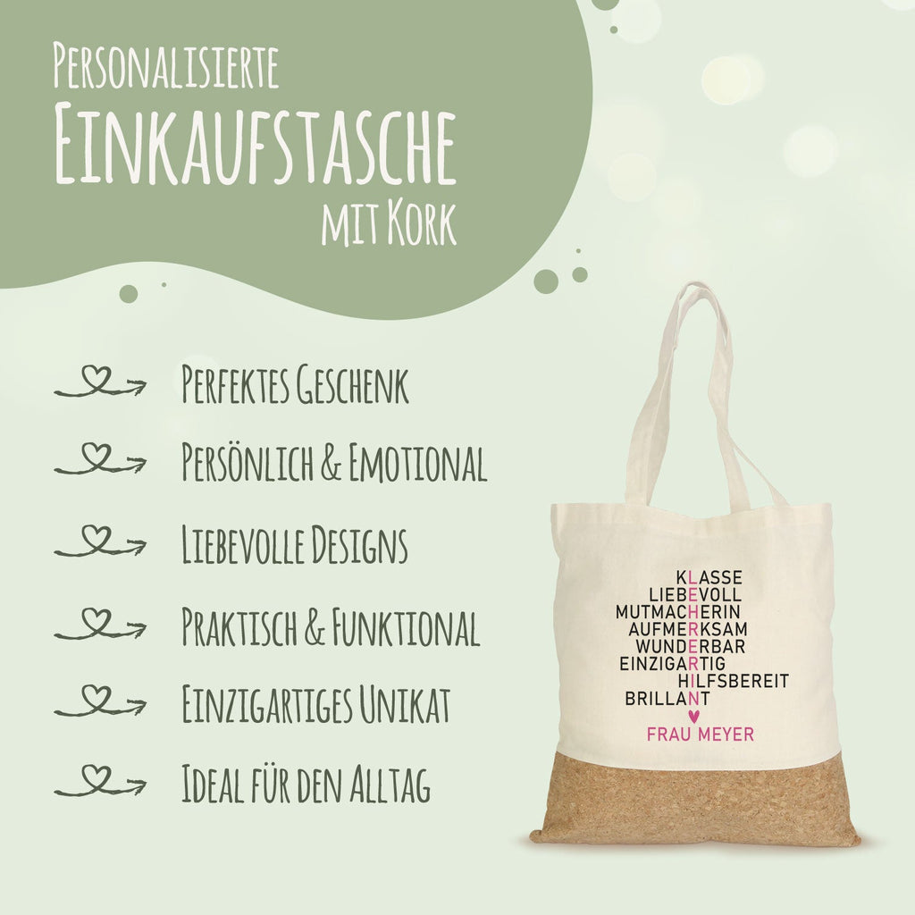 Einkaufstasche Kork - Wortspiel