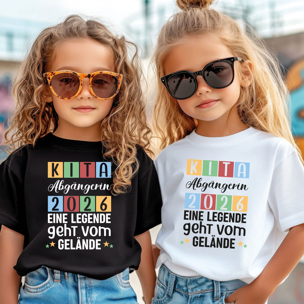 Bedrucktes T-Shirt für Kinder - KITA Abgänger