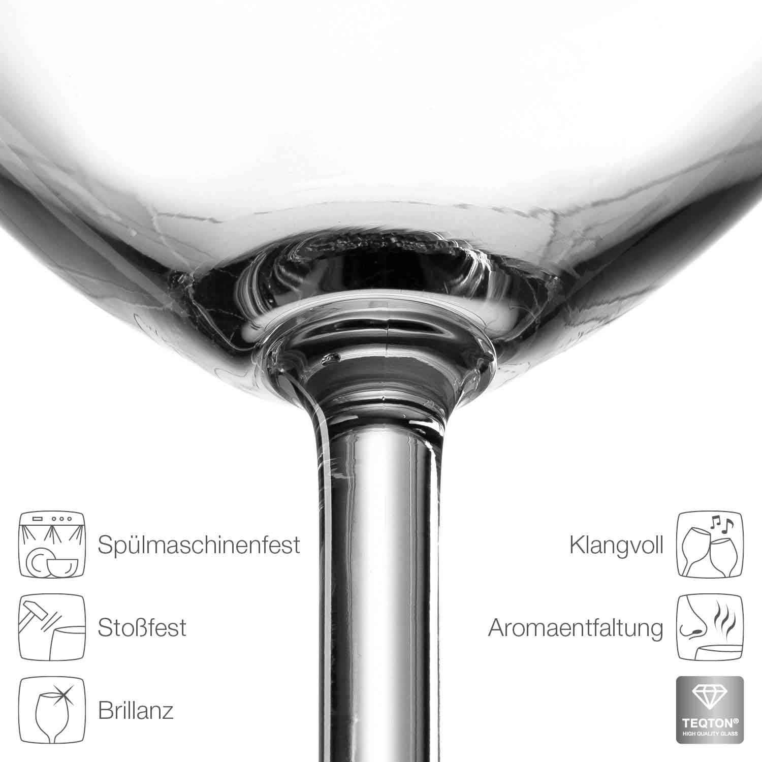 Leonardo Weingläser mit Gravur - Skyline Ehingen im Set