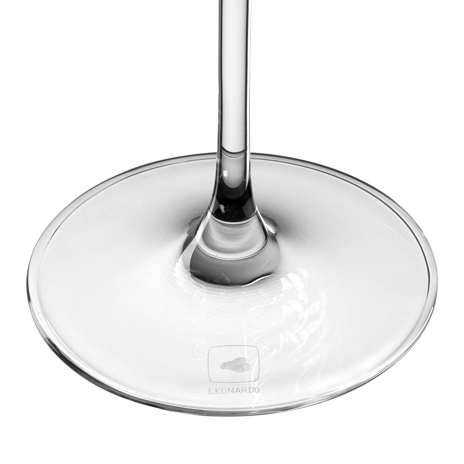 Leonardo Glas mit Gravur - "Elegant"