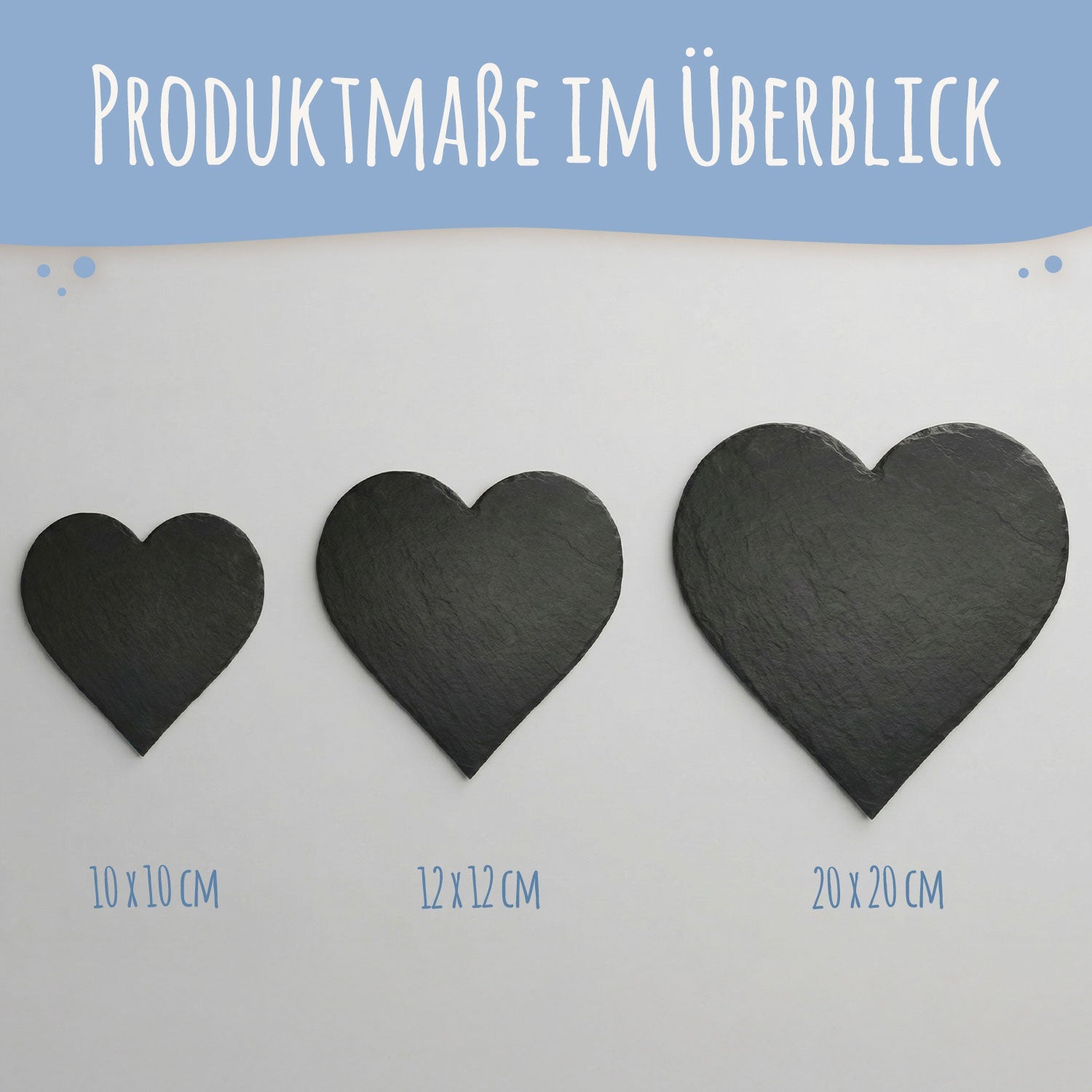 Bedrucktes Schieferherz - Paarfoto - Personalisiertes Geschenk