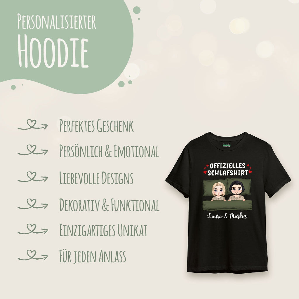 Personalisiertes Oversized T-Shirt - Offizielles Schlafshirt