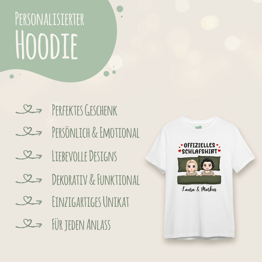 Personalisiertes Oversized T-Shirt - Offizielles Schlafshirt
