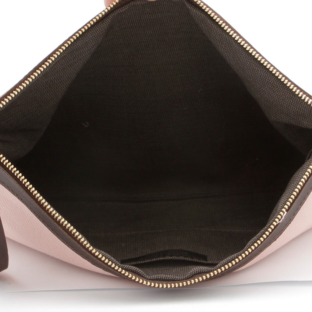 Große Clucht Umhänge Tasche mit Stern Braun