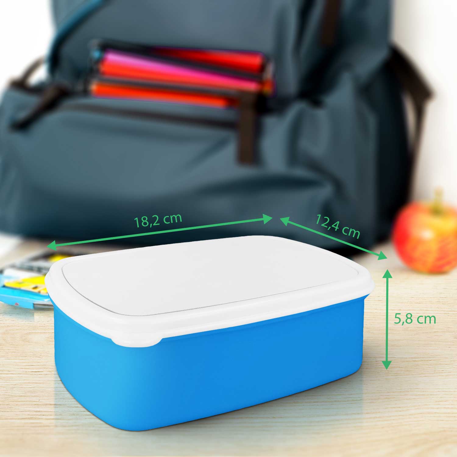 Bedruckte Lunchbox für Kinder - Raumschiff