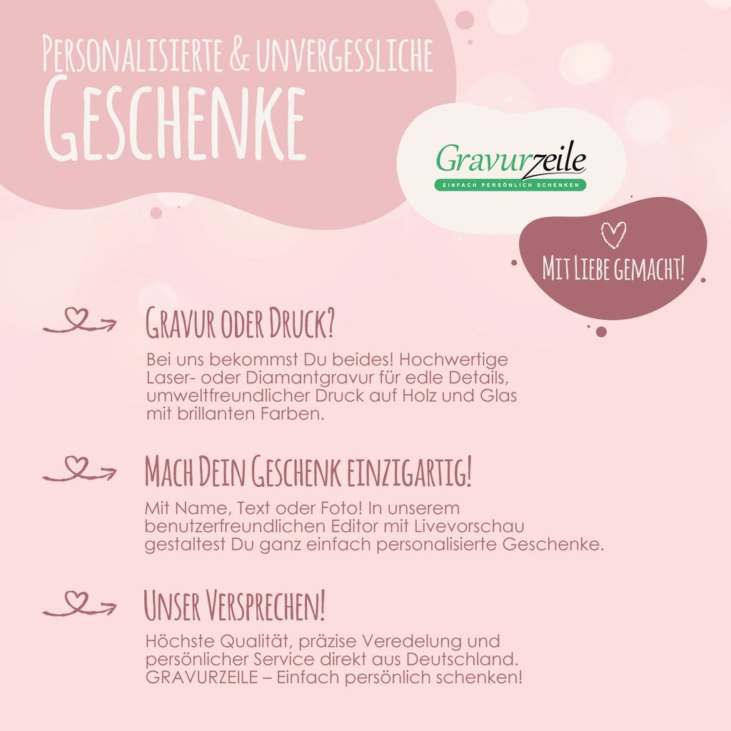 Personalisierter Kleiderbügel - Hochzeit Symbole