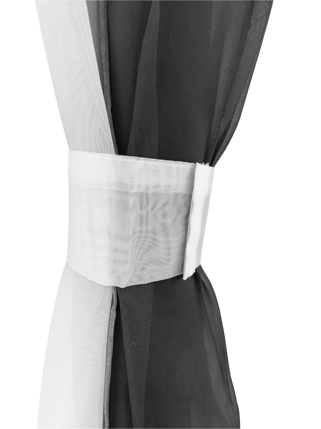 2er Pack Gardinen Vertikal Farbverlauf Druck Transparent »Modena« mit Ösen und Raffhalter, Vorhang, Dekoschal 10000183