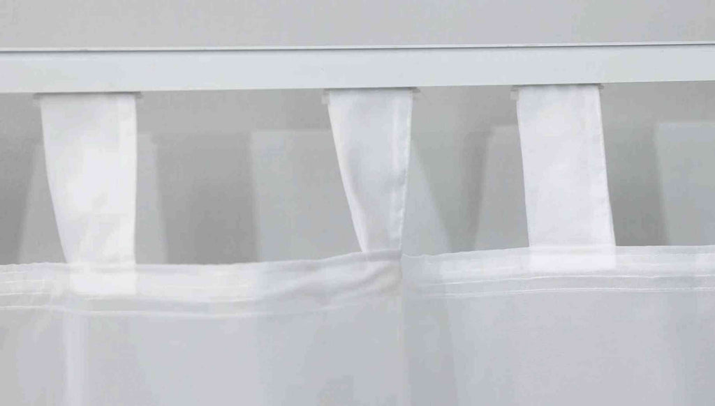 Schlaufengleiter 50 mm zum Dekorieren von Schlaufenschals an einer Gardinenstange oder Gardinenschiene 1010N
