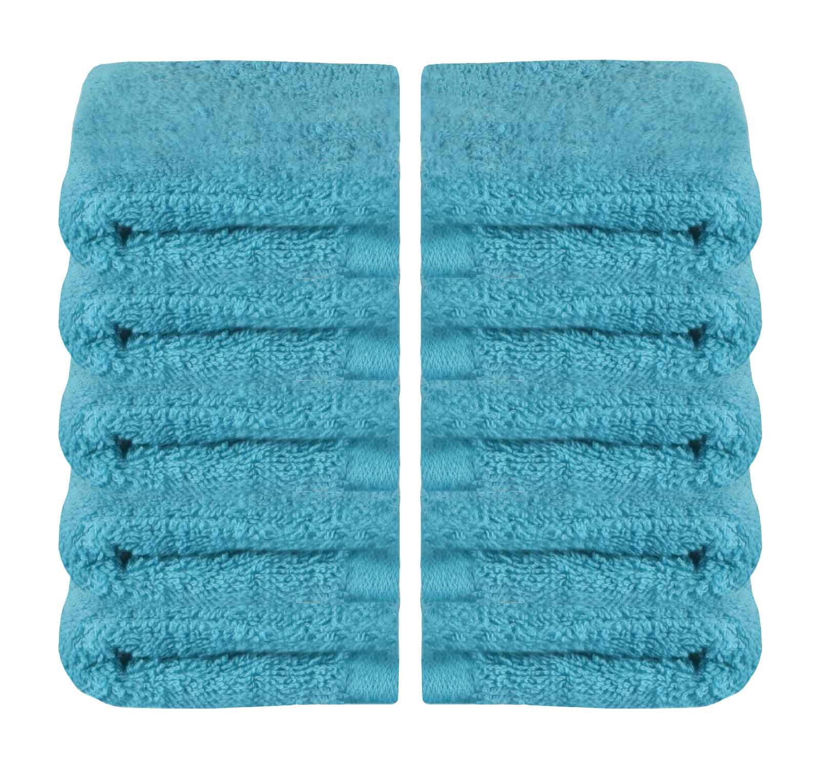 10er Set Waschhandschuhe Frottee Premium Qualität »Montreal« 500 g/m² 100% Bio Baumwolle Kuschelig Made in Green 2020100-10