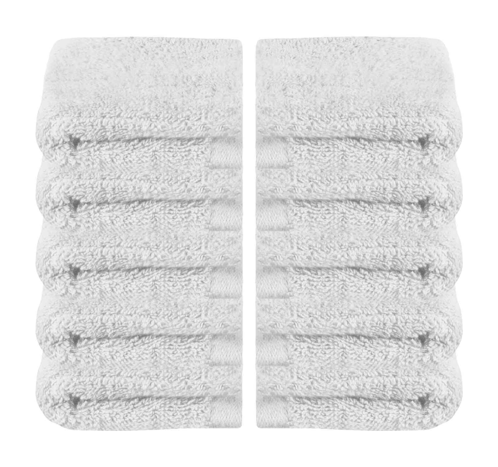 10er Set Waschhandschuhe Frottee Premium Qualität »Montreal« 500 g/m² 100% Bio Baumwolle Kuschelig Made in Green 2020100-10