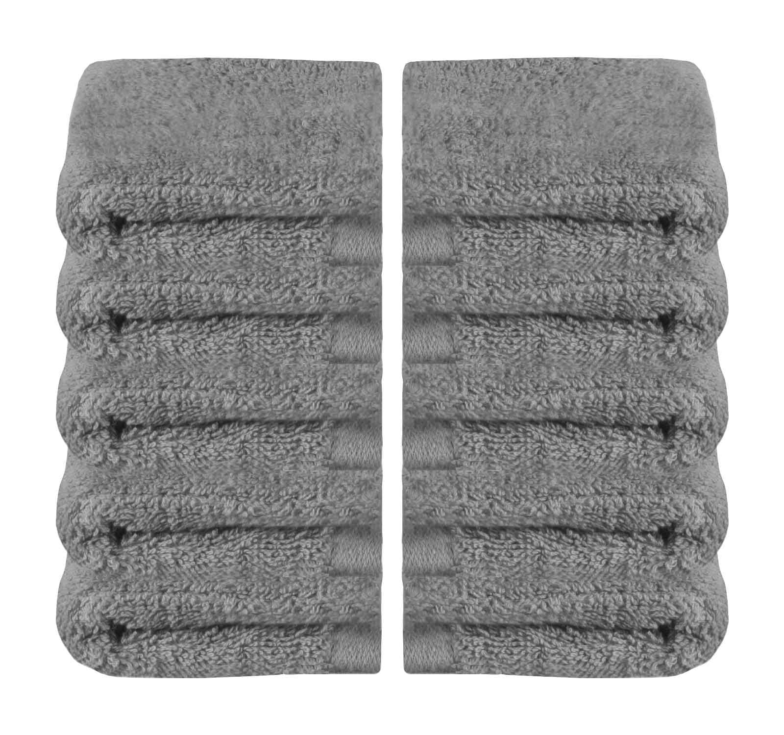 10er Set Waschhandschuhe Frottee Premium Qualität »Montreal« 500 g/m² 100% Bio Baumwolle Kuschelig Made in Green 2020100-10