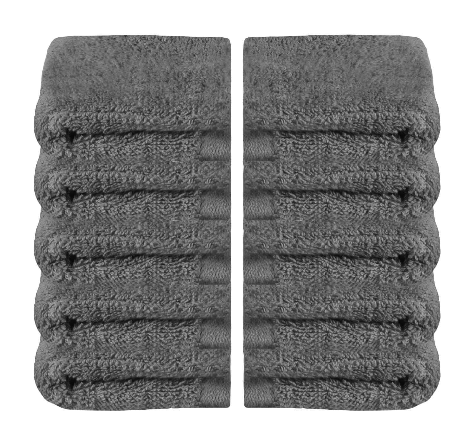 10er Set Waschhandschuhe Frottee Premium Qualität »Montreal« 500 g/m² 100% Bio Baumwolle Kuschelig Made in Green 2020100-10