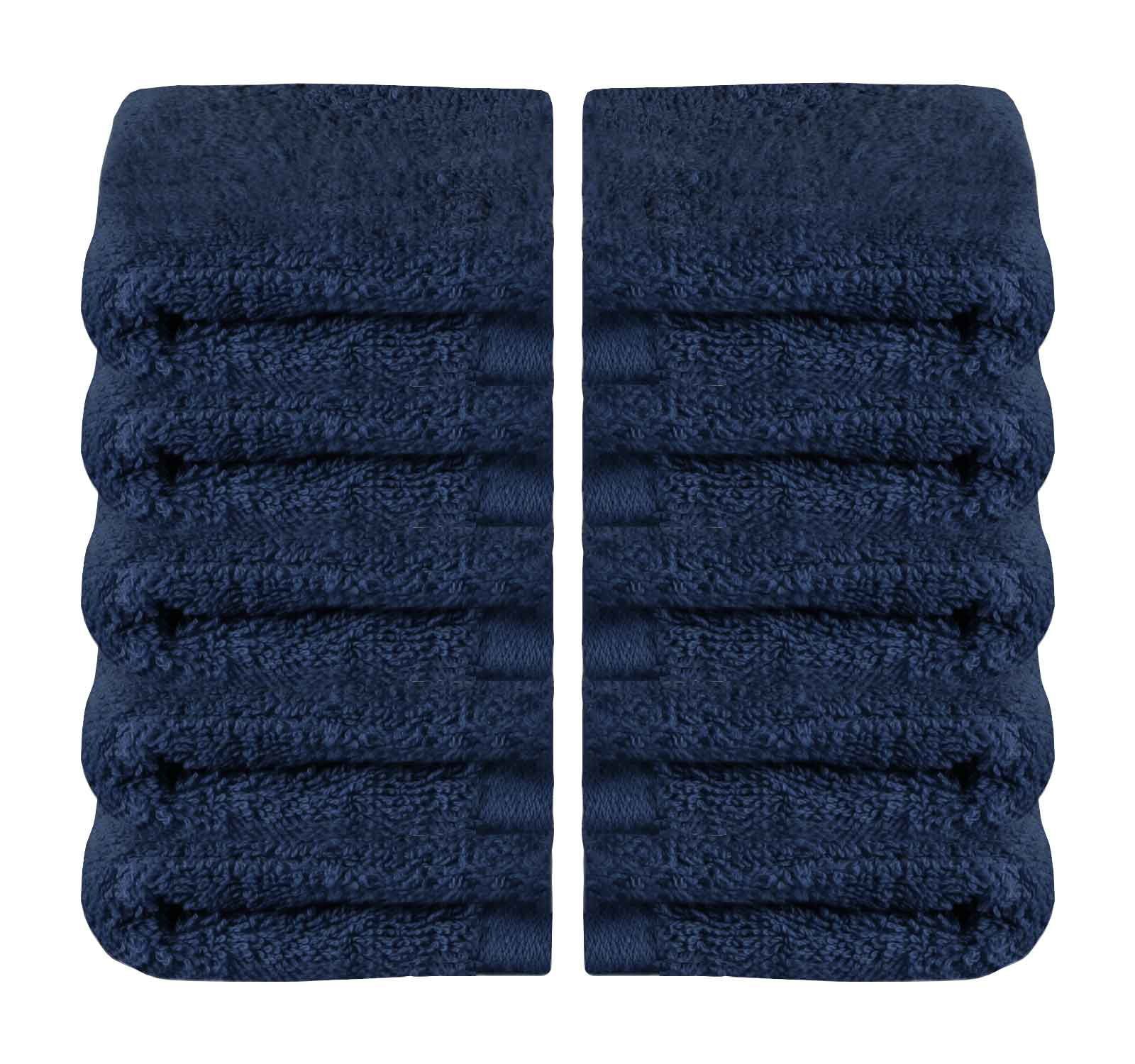 10er Set Waschhandschuhe Frottee Premium Qualität »Montreal« 500 g/m² 100% Bio Baumwolle Kuschelig Made in Green 2020100-10