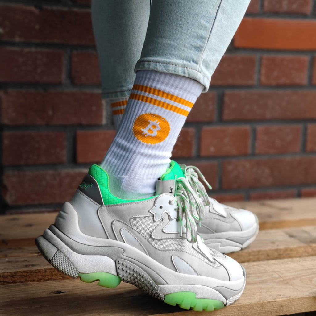 Bitcoin Socken - made in Portugal