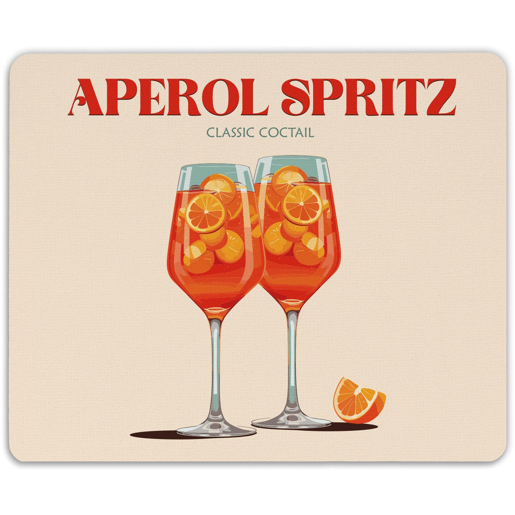 Bedrucktes Mousepad - Aperol Spritz