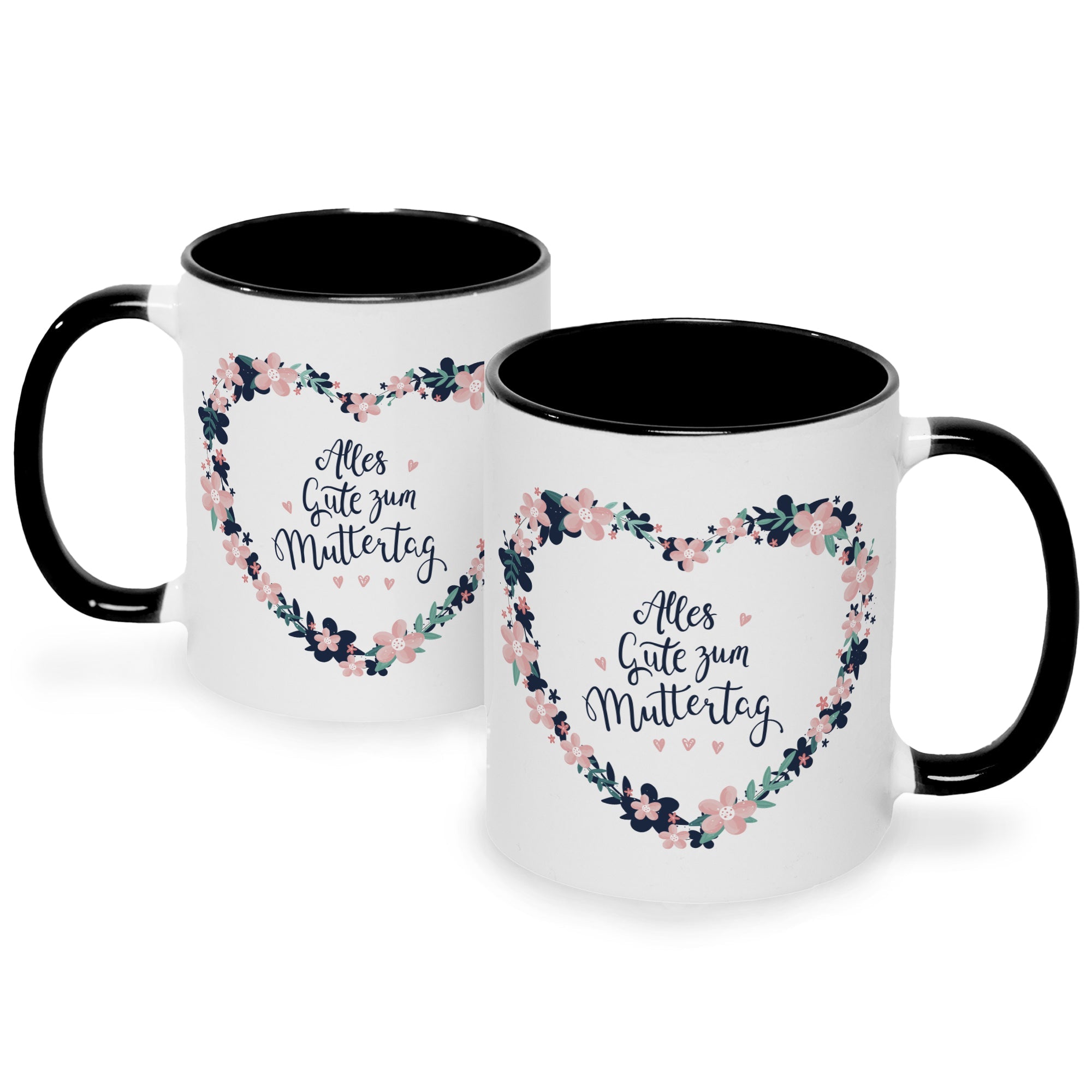 Bedruckte Tasse mit Spruch Alles gute zum Muttertag