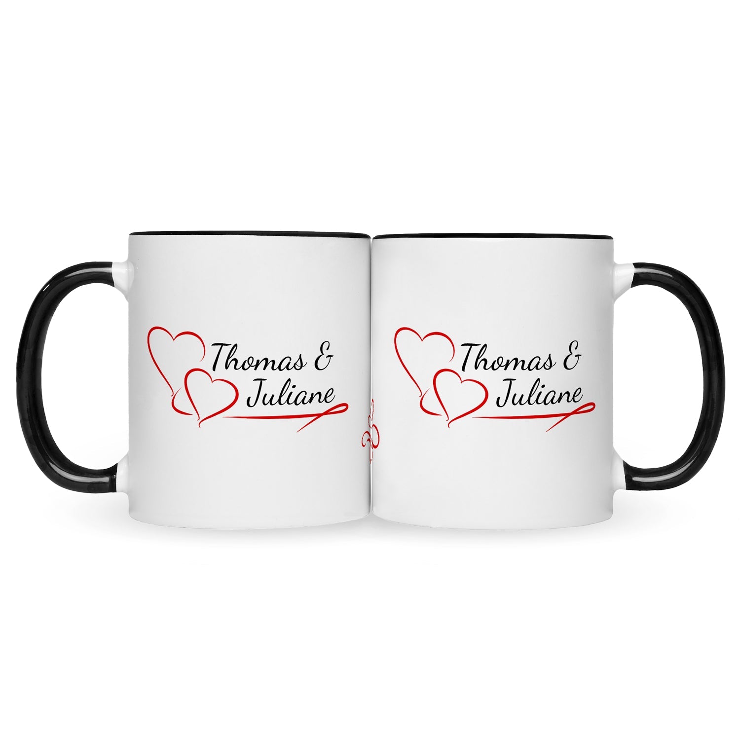 Bedruckte Tasse im Pärchen Design
