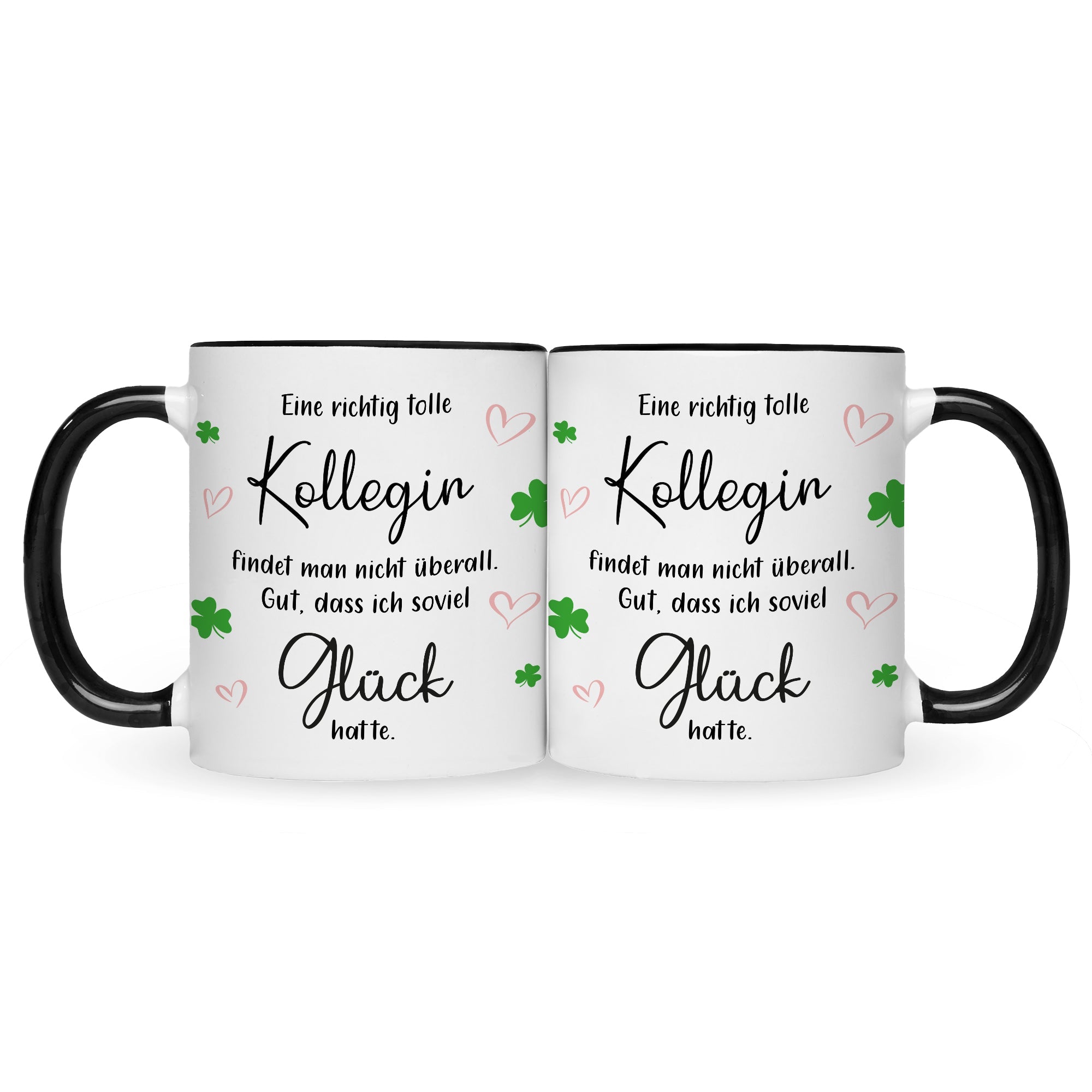 Bedruckte Tasse mit Spruch Tolle Kollegin