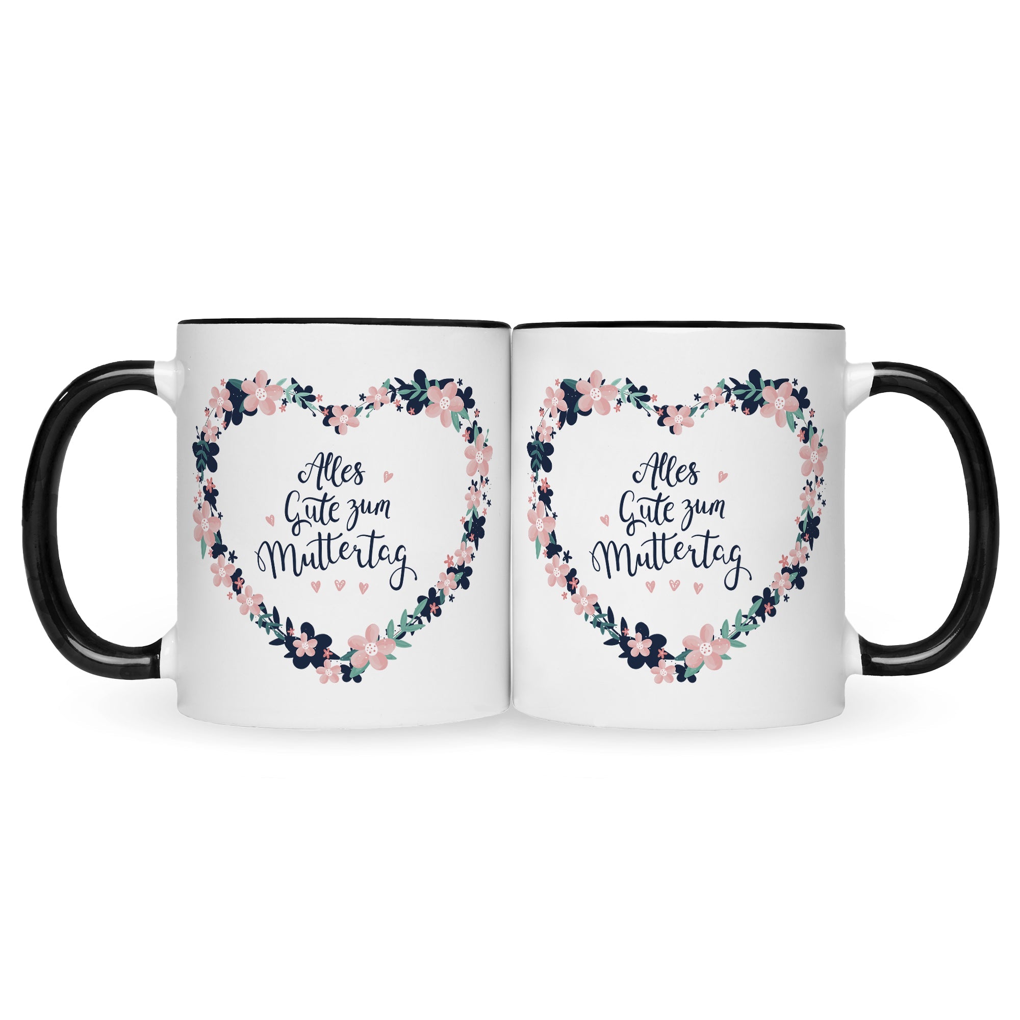 Bedruckte Tasse mit Spruch Alles gute zum Muttertag