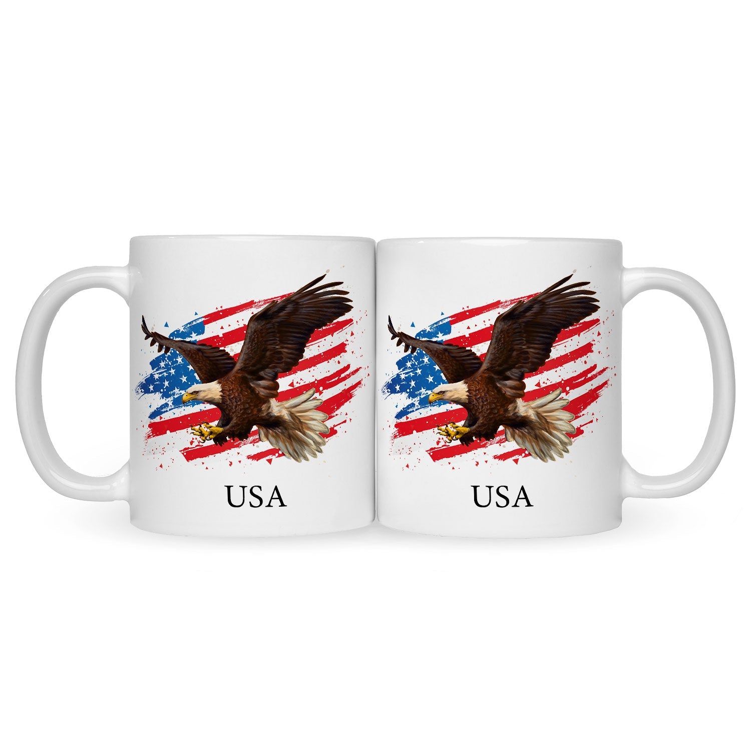 Bedruckte Tasse mit Motiv USA