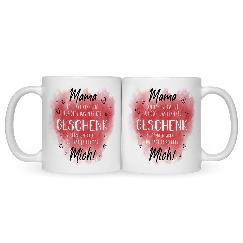 Bedruckte Tasse mit Spruch Geschenk für Mama