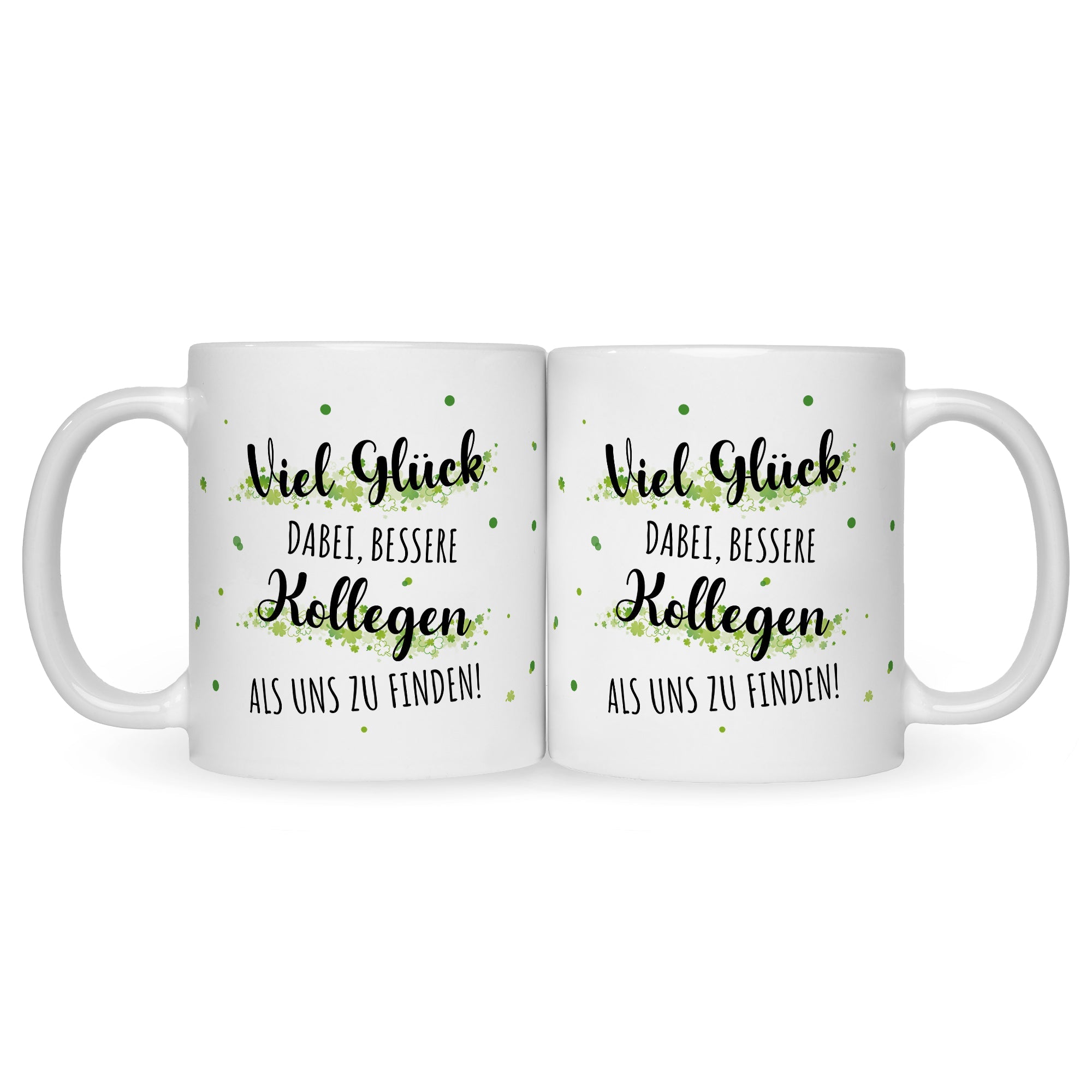 Bedruckte Tasse mit Spruch Bessere Kollegen