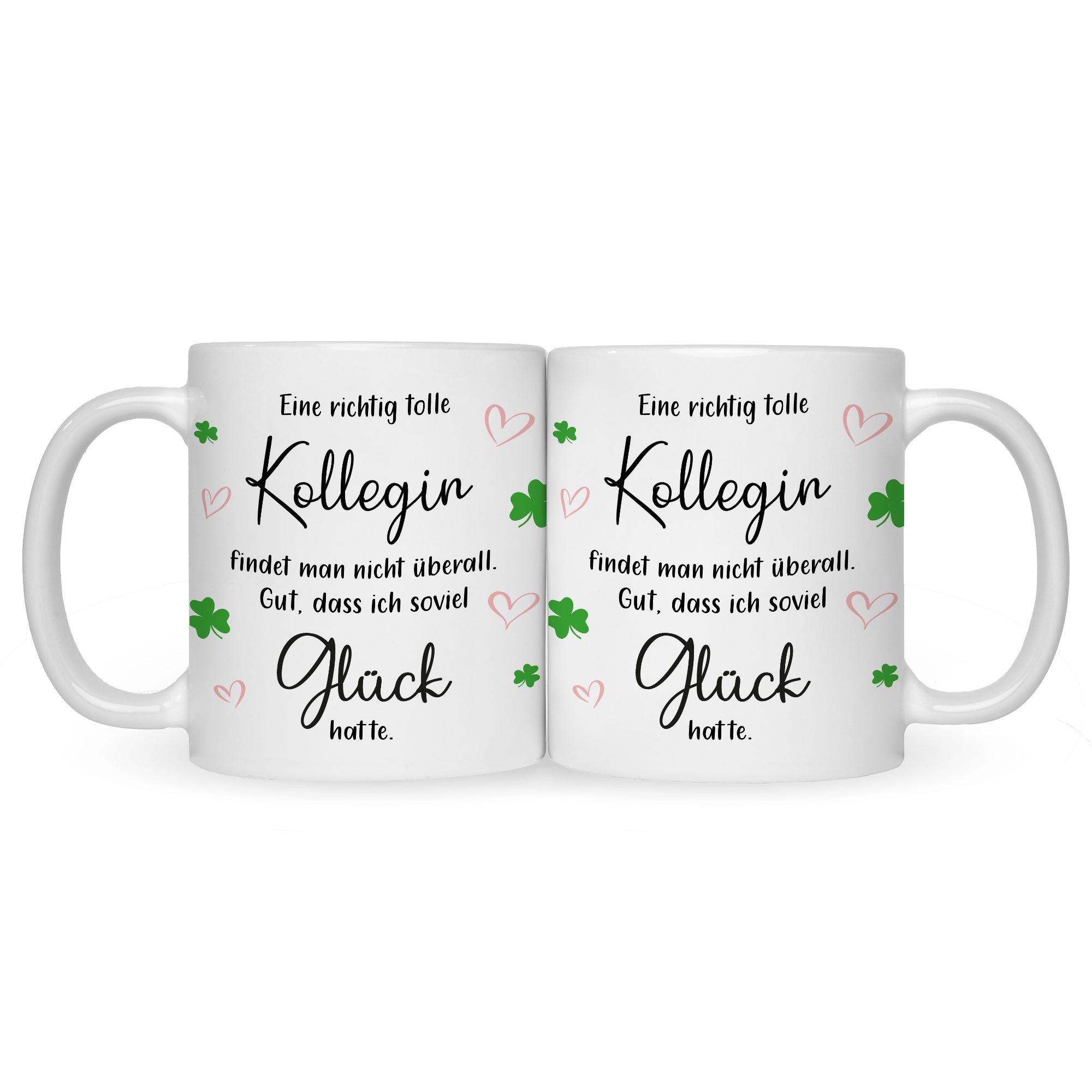 Bedruckte Tasse mit Spruch Tolle Kollegin
