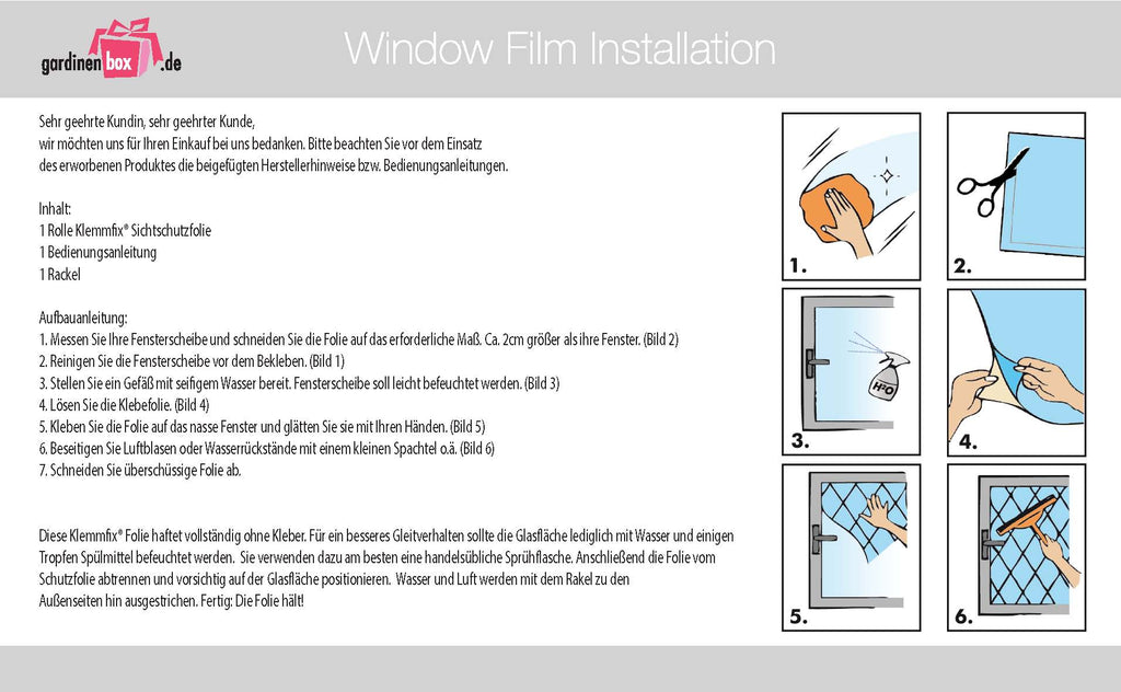 Fensterfolie selbsthaftend Sichtschutzfolie Anti-UV statische Haftung Folie selbstklebend 201916000